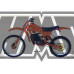 Porta números vintage ACERBIS SWM 50 / 75 / 80 / MK MC CROSS ( SACHS ZUNDAPP FAMEL CASAL MACAL MINARELLI P6 CORSA CORTA / K6 )